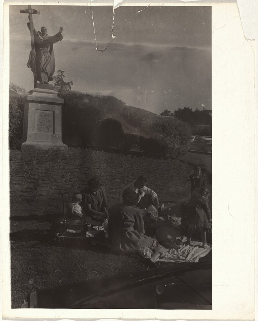 Picnic in park--San Francisco