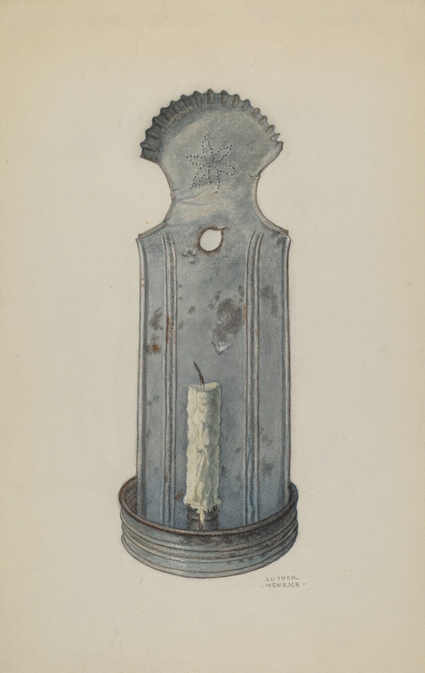 Tin Wall Sconce