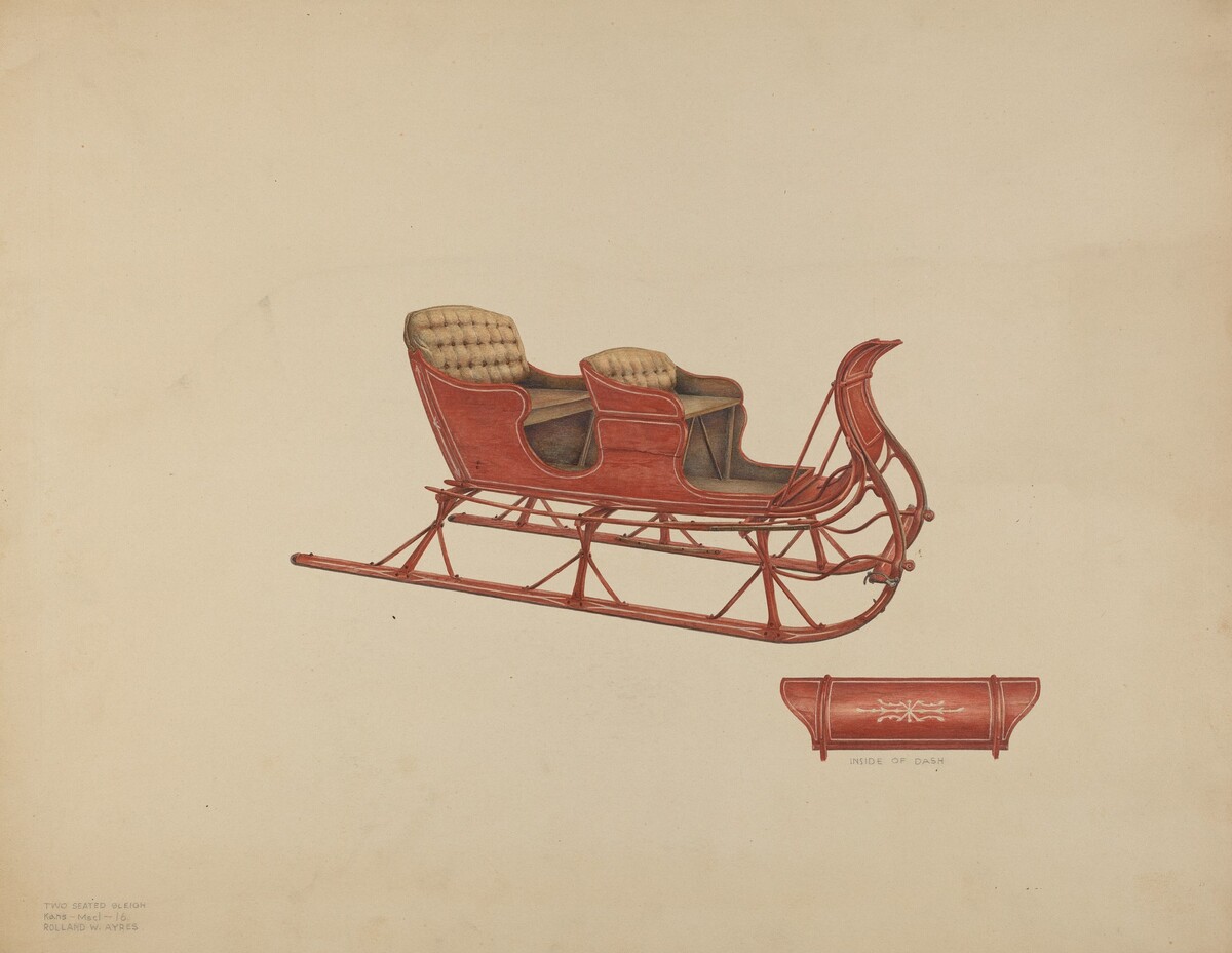Two Seated Sleigh