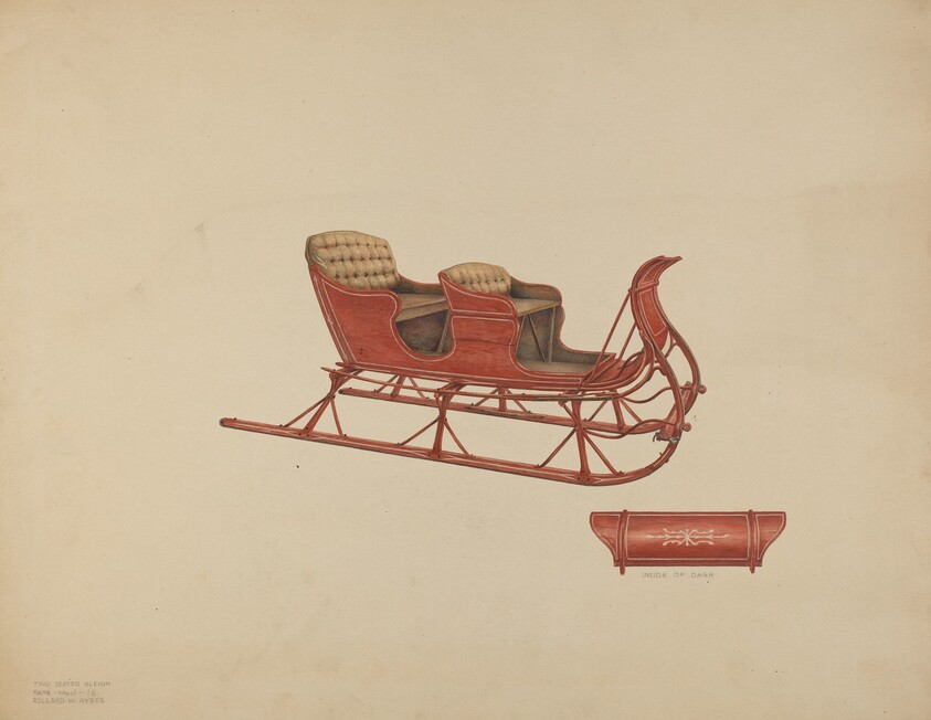 Two Seated Sleigh