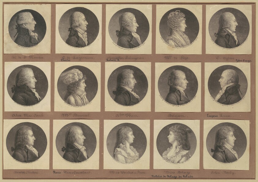 Saint-Mémin Collection of Portraits, Group 1
