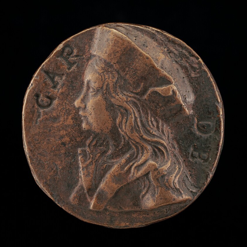 Portrait of a Boy, Perhaps a Member of the Carrara Family [obverse]