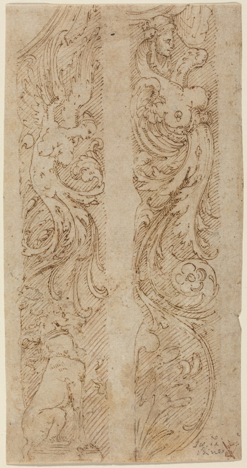 Grotesque Decorations for Wall Panels