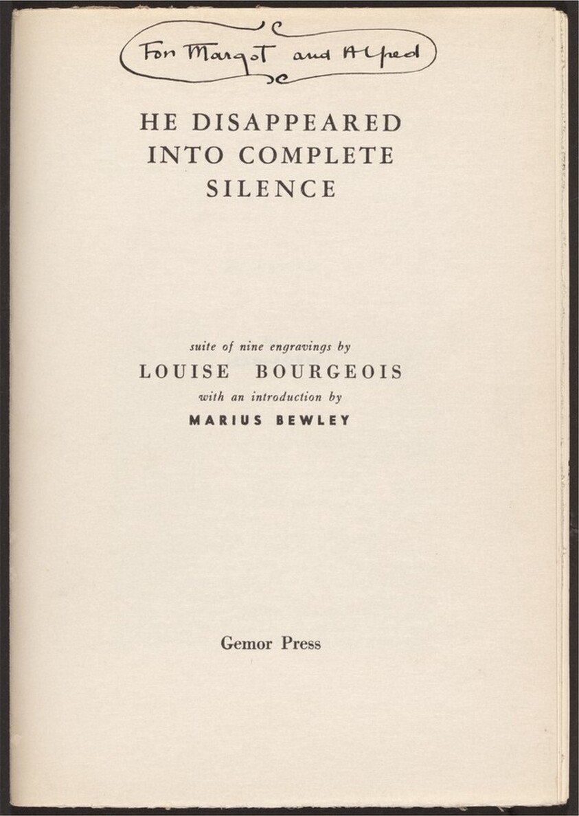 He Disappeared into Complete Silence