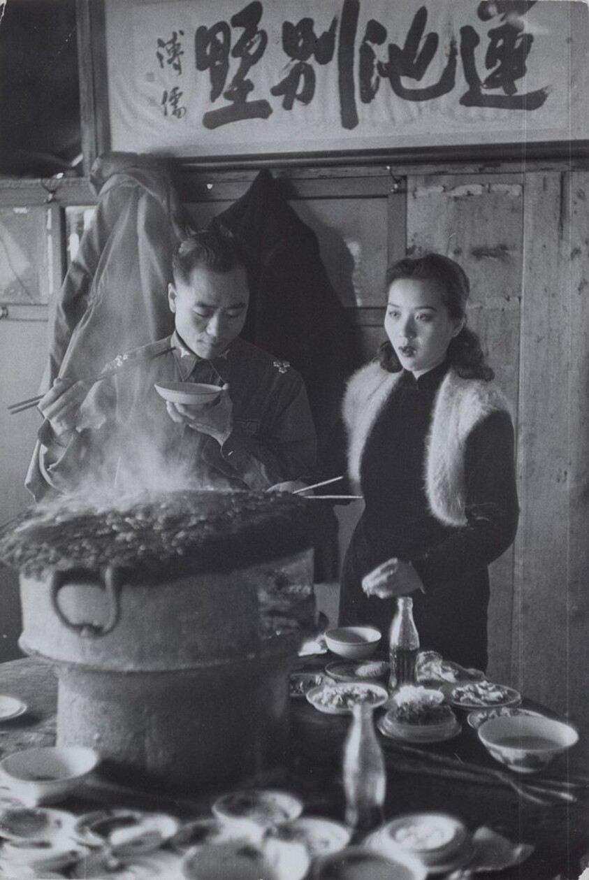 Colonel Prow and Girlfriend Cooking, Beijing, China
