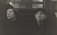 Subway Portrait, Walker Evans, 1938-1941