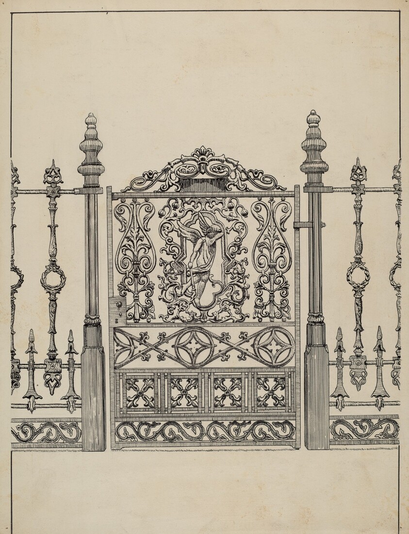 Cast Iron Gate