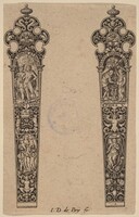 Ornament for Knife Handle, Theodor de Bry