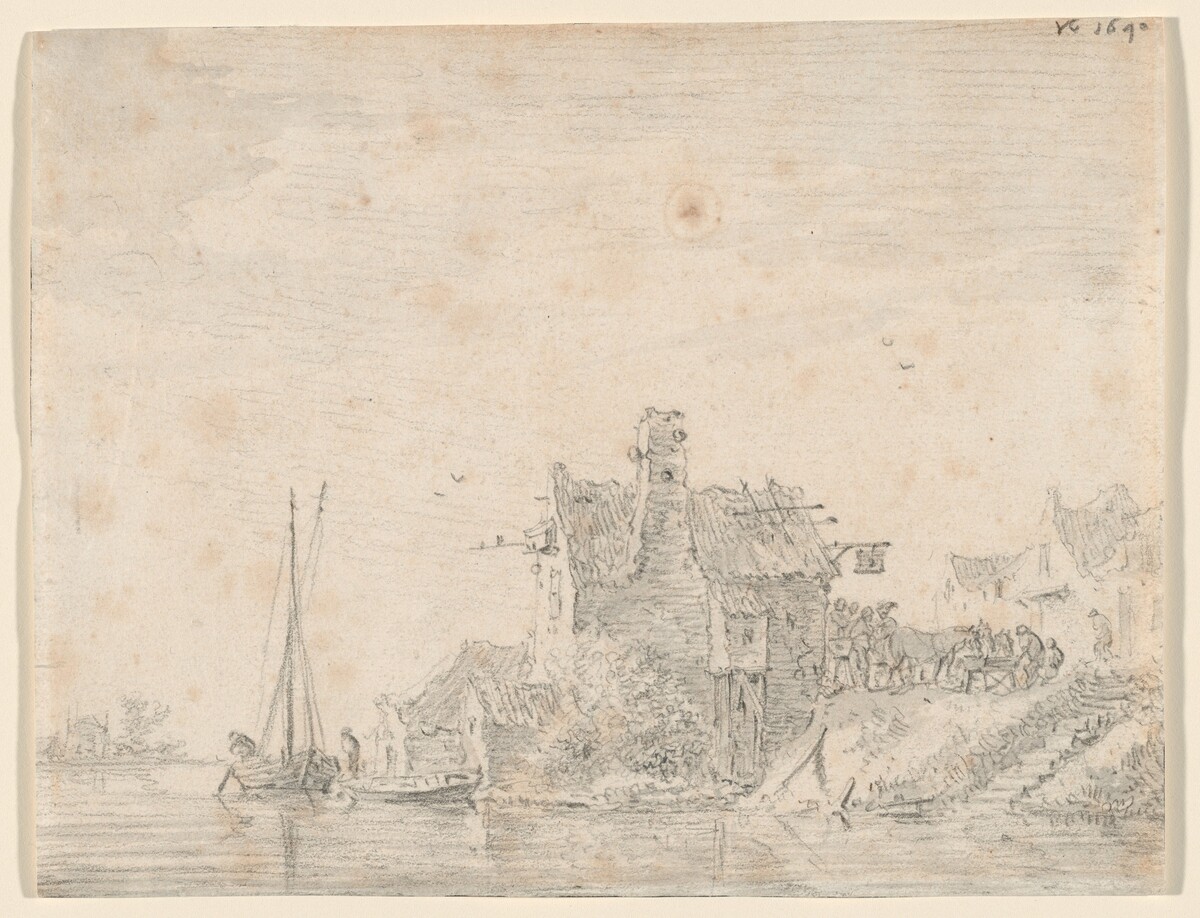 A Tavern by a River