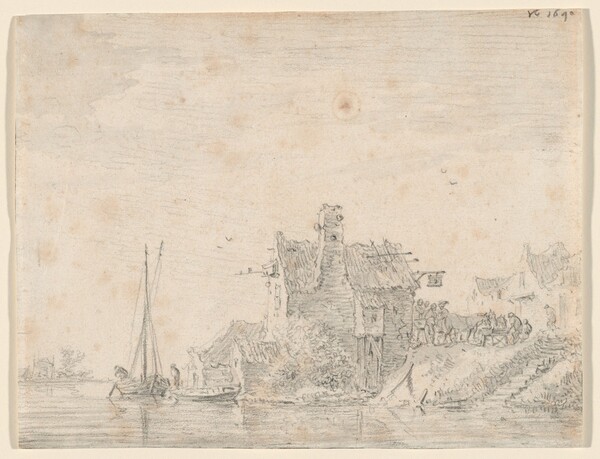 A Tavern by a River
