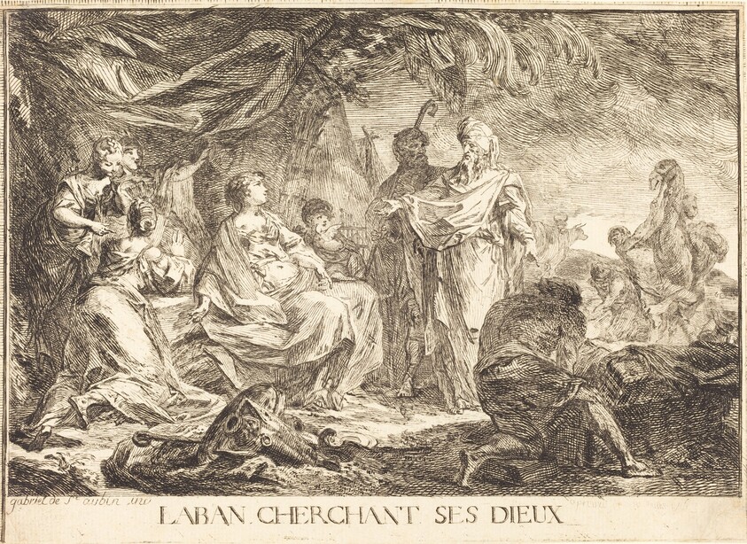 Laban cherchant ses dieux (Laban Searching for his Household Gods)