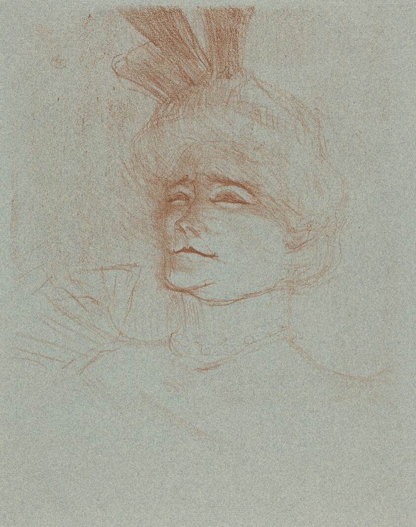 Bust of Mlle. Marcelle Lender, Turned Three Quarters (Mlle. Marcelle Lender en buste, de trois quartes)