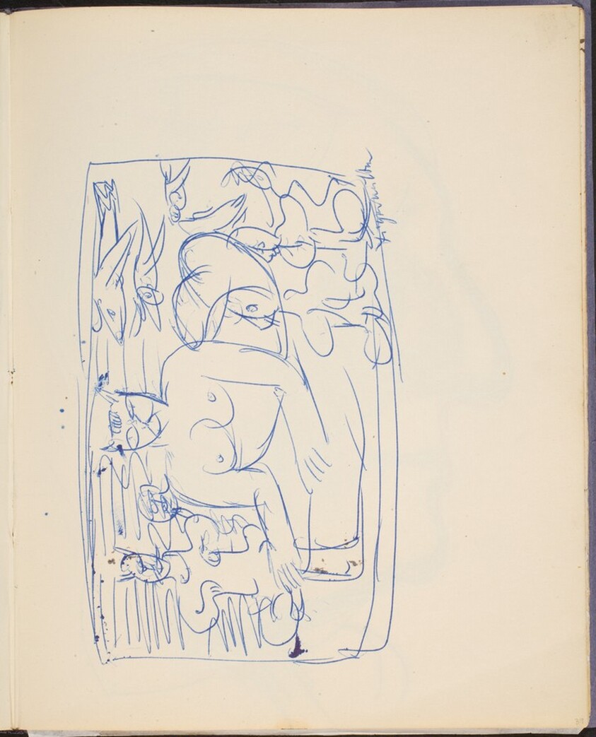 Katzenfrau und Mischwesen (Cat Woman) [p. 39]