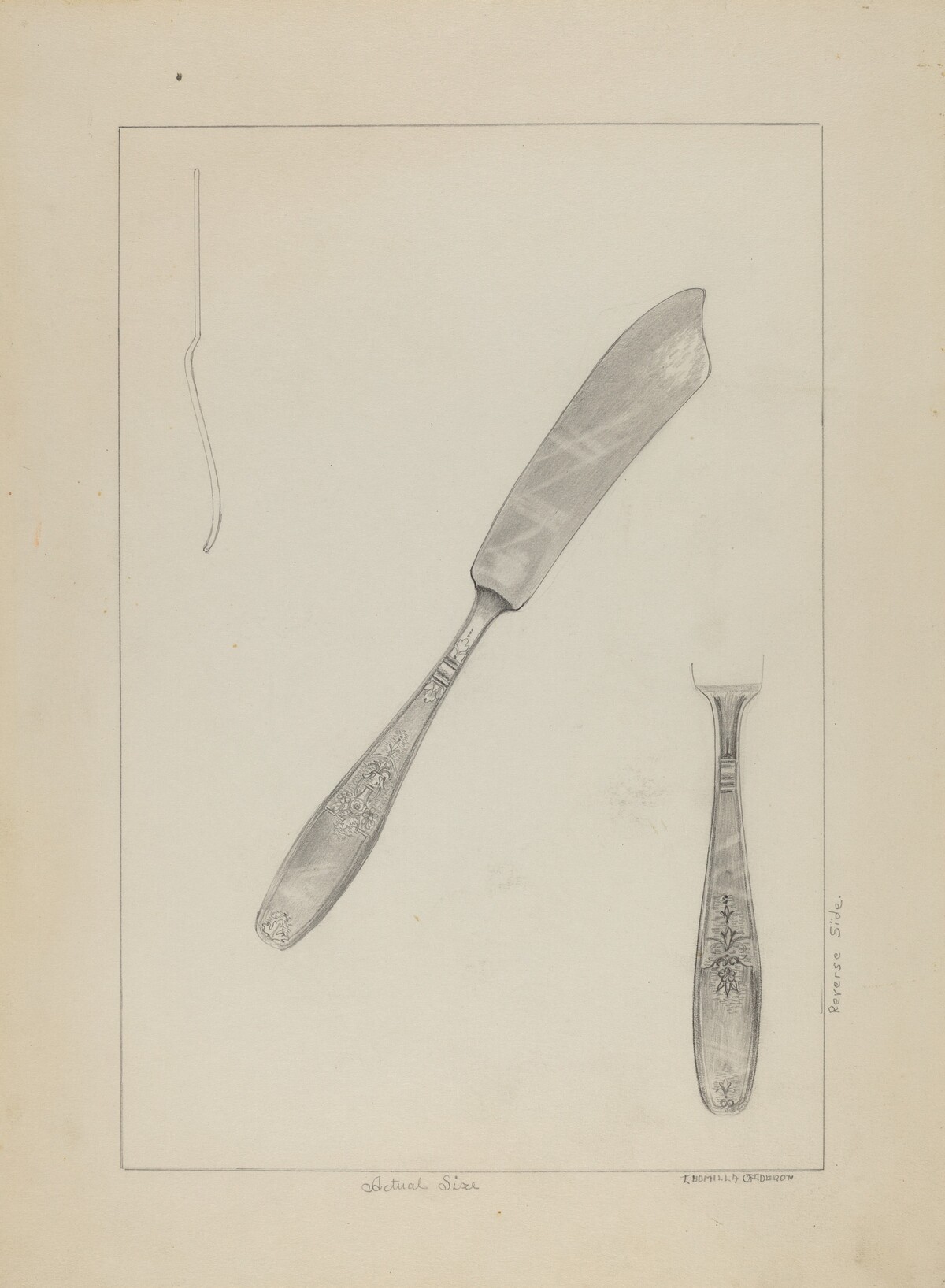 Silver Knife (Rogers Silverware)
