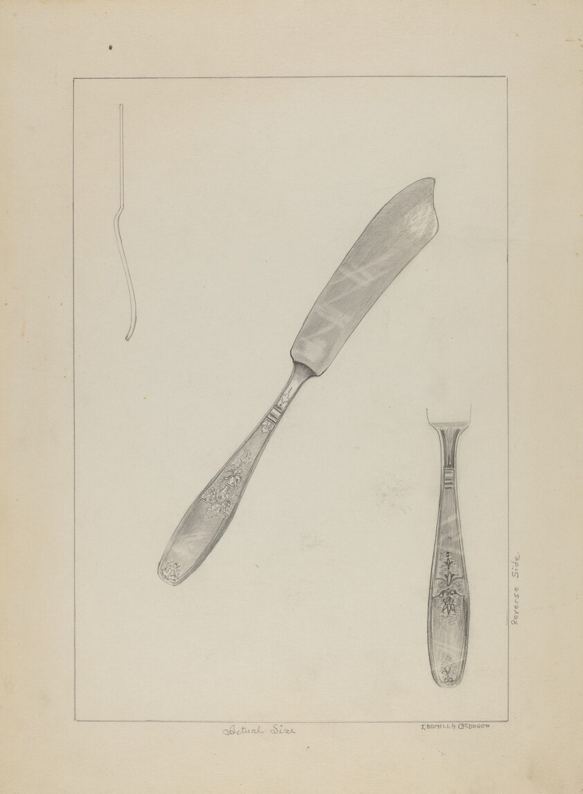 Silver Knife (Rogers Silverware)