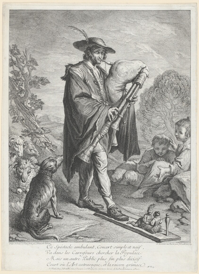 The Bagpipe Player