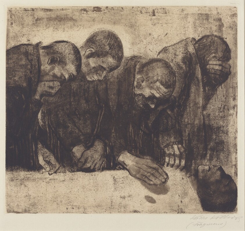 Memorial to Karl Liebknecht (Gedenkblatt fur Karl Liebknecht)