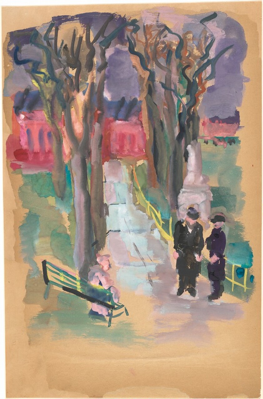 Figures in a Landscape