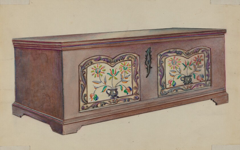 Pa. German Dower Chest