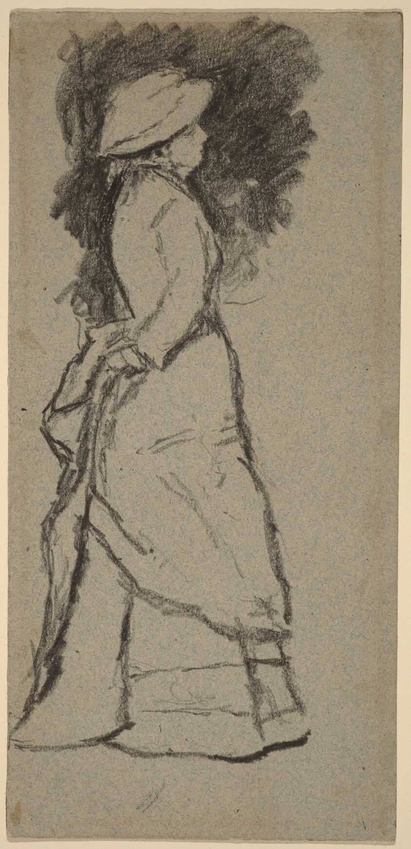 Standing Woman in Profile