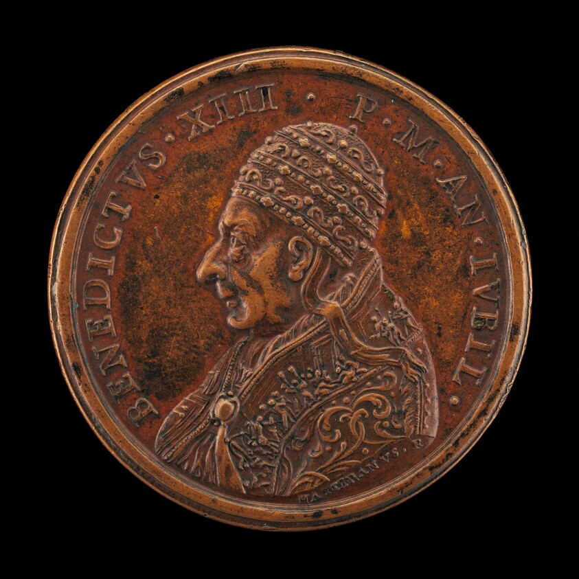 Benedict XIII (Piero Francesco Orsini, 1649-1730), Pope 1724 [obverse]