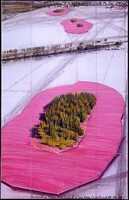 Surrounded Islands, Project for Biscayne Bay, Greater Miami, Florida [left panel], Christo, 1983