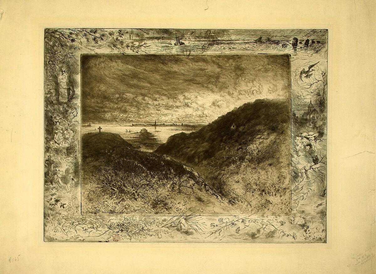 La Falaise: Baie de Saint-Malo (The Cliff: Saint-Malo Bay)