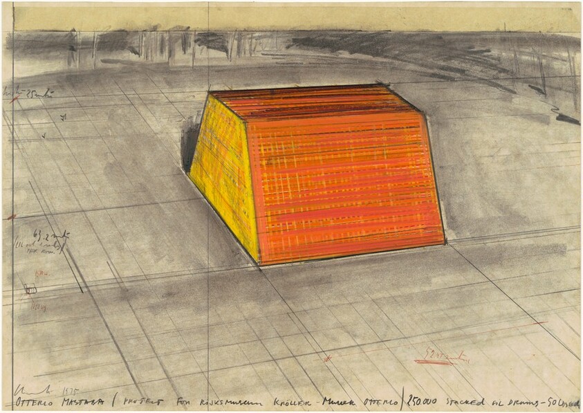 Otterlo Mastaba, Project for the Rijksmuseum, Kröller-Müller, Otterlo
