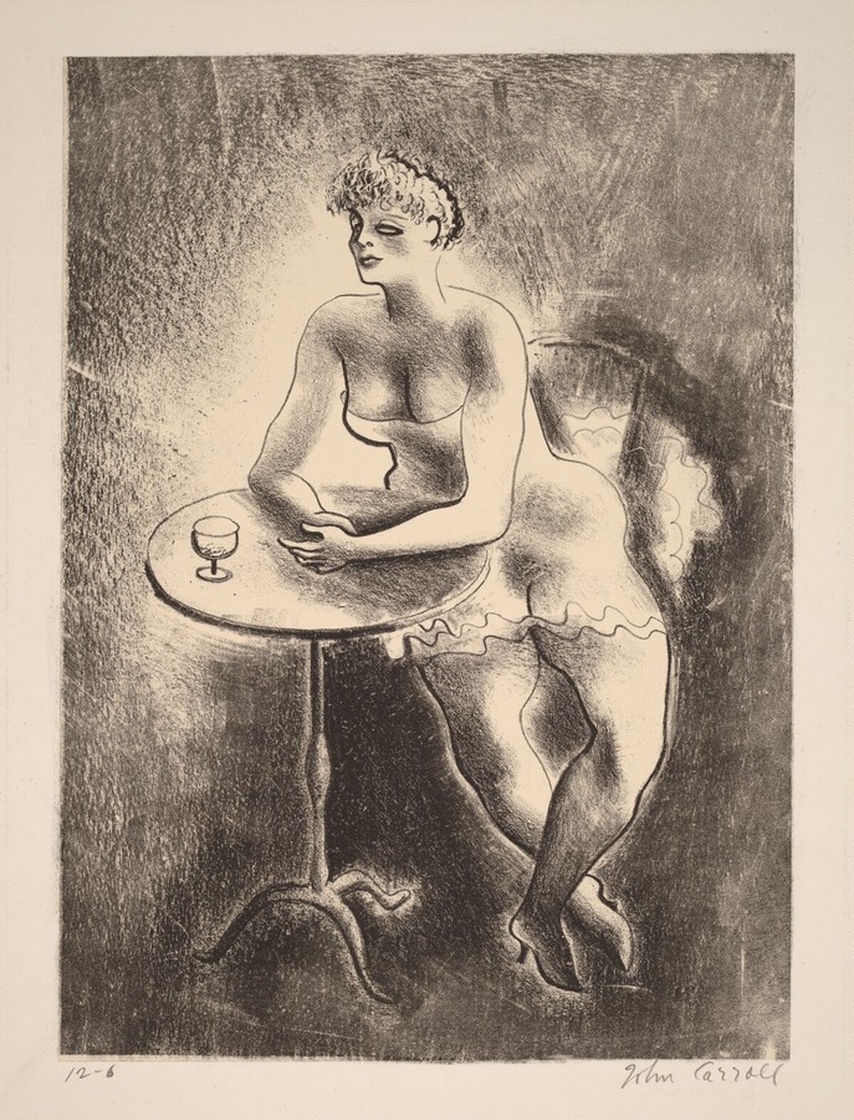 Untitled (Woman at a Table)