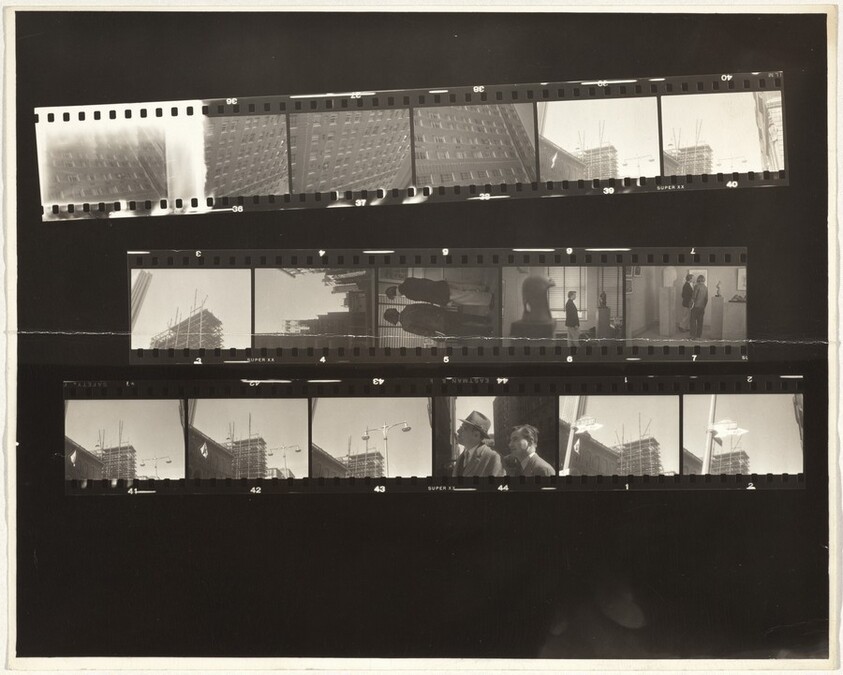 Building under construction--Early New York City no number