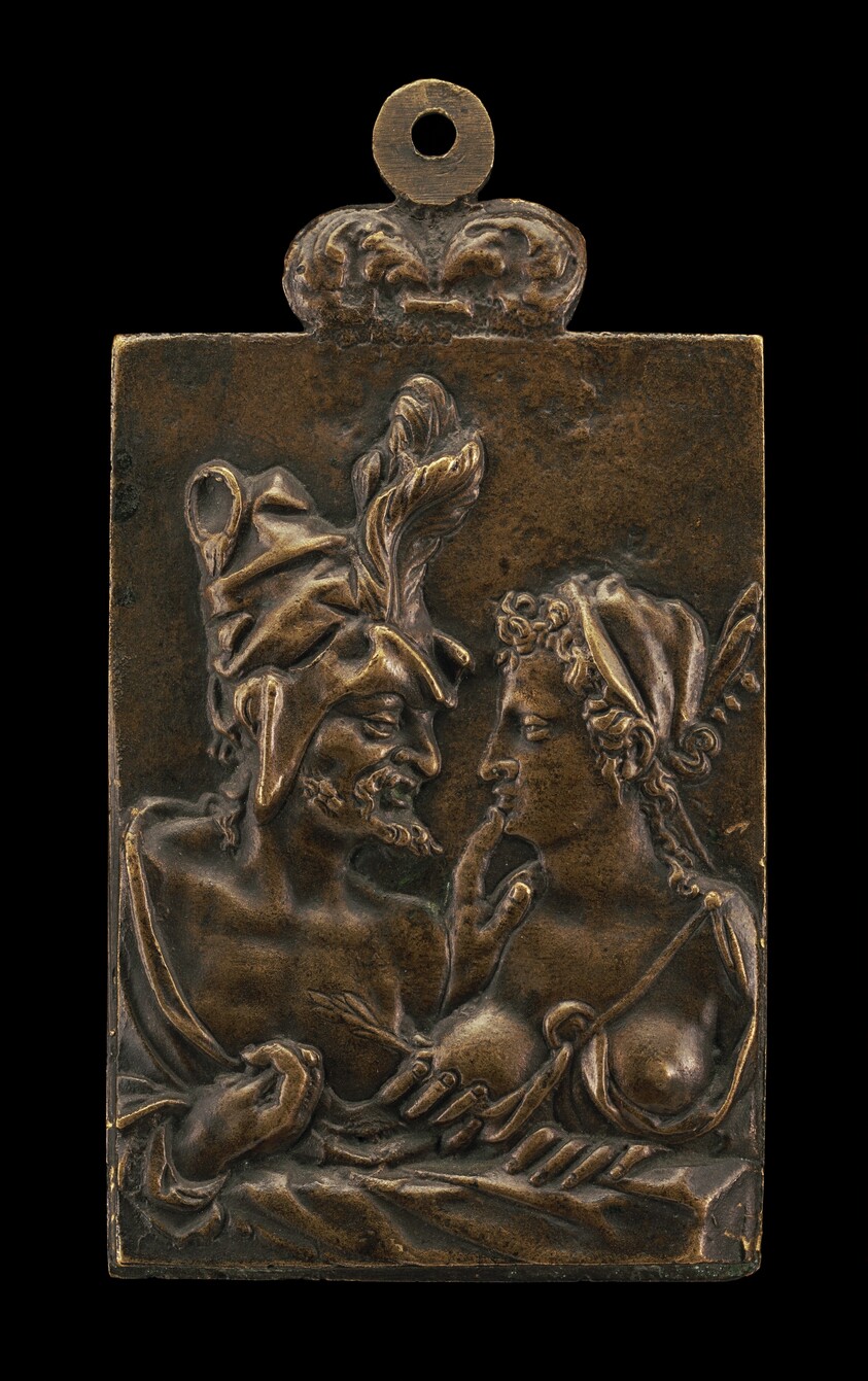 Busts of Man and Woman