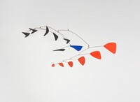 Model for East Building Mobile, Alexander Calder, 1972