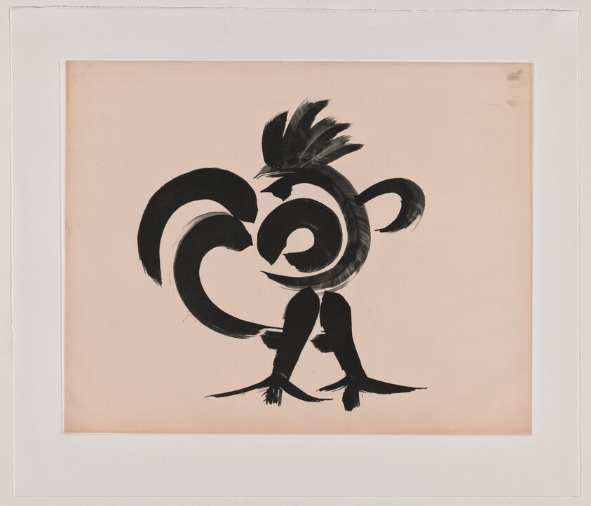 Windblown Rooster [working proof 1]