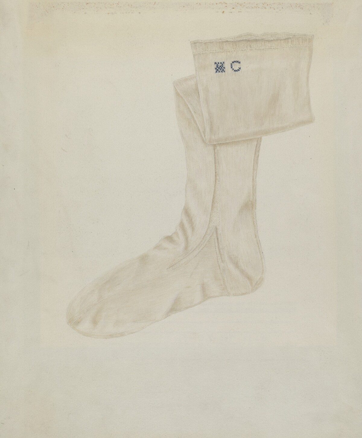 Shaker Woman's Stocking