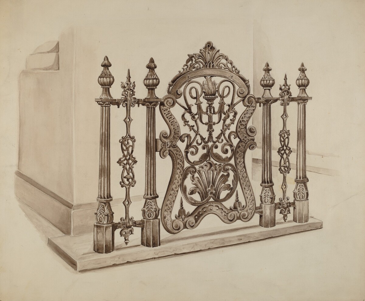 Cast Iron Gate