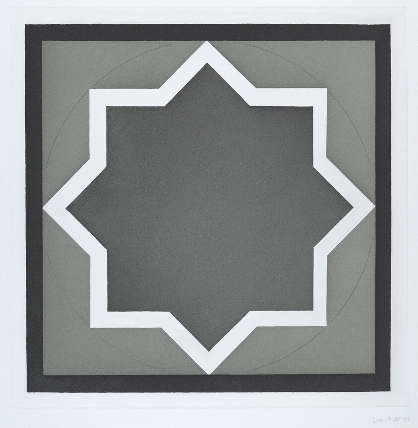 Stars-Dark Center: 8 Point