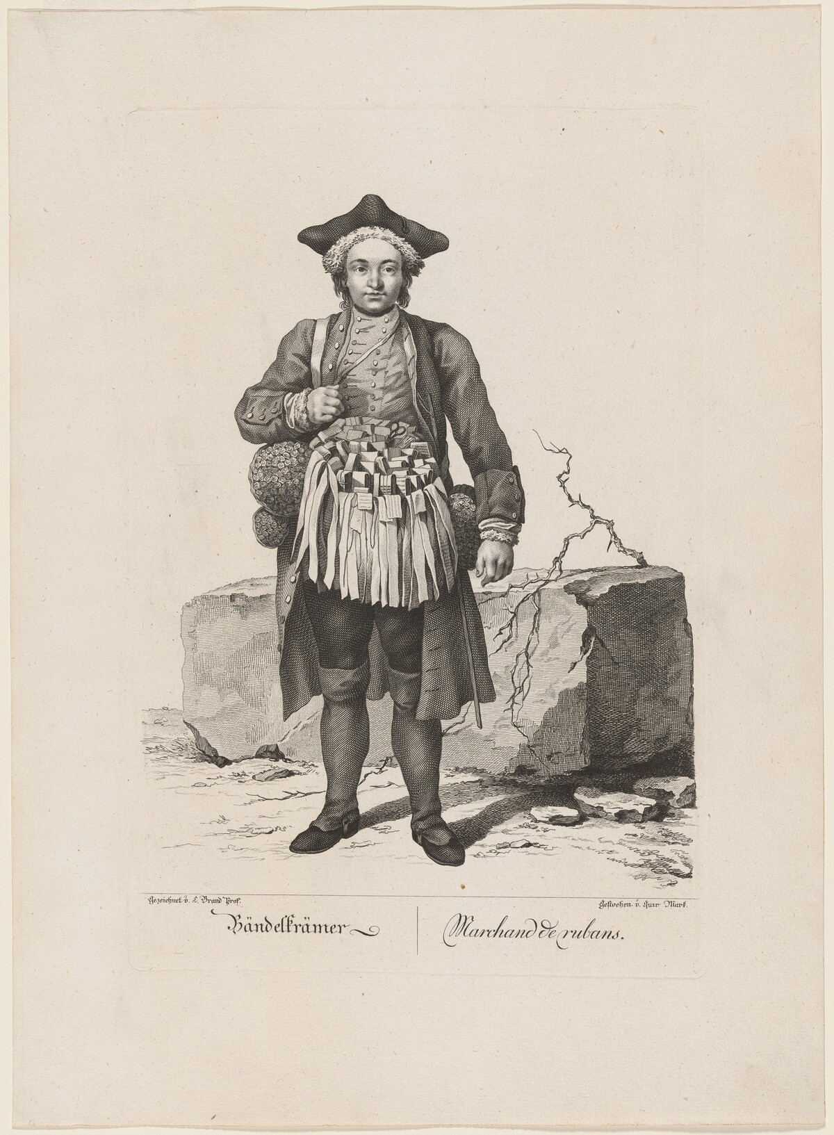 Bändelkrämer (Ribbon Seller)