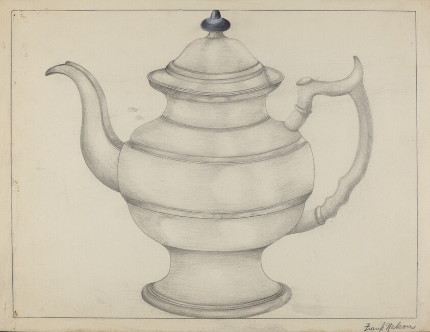 Pewter Teapot