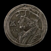 Portrait of a Man, Follower of Albrecht Dürer or Possibly Antonio Abondio, 1514 or after