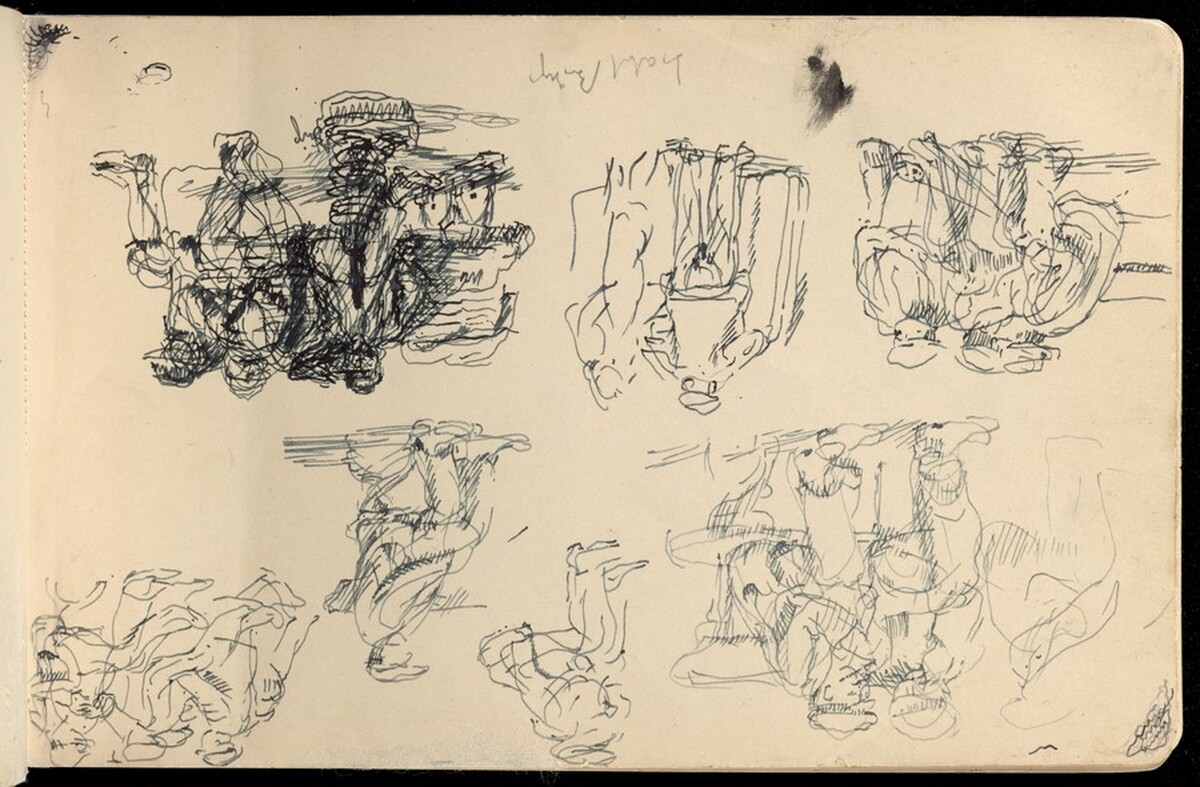 Isabel Bishop Early Sketchbook