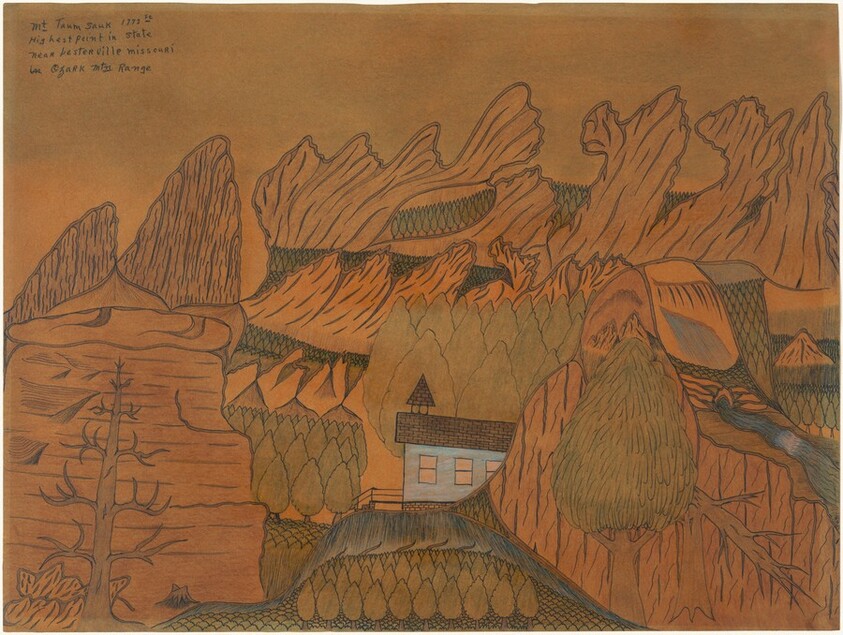 Mt Taum Sauk 1772 ft Highest Point in State near Lesterville Missouri in Ozark Mtn Range