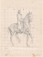 Study for "The Blank Signature", René Magritte, 1965