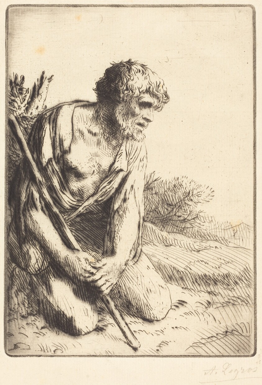 The Prodigal Son, 3rd plate (L'enfant prodigue)