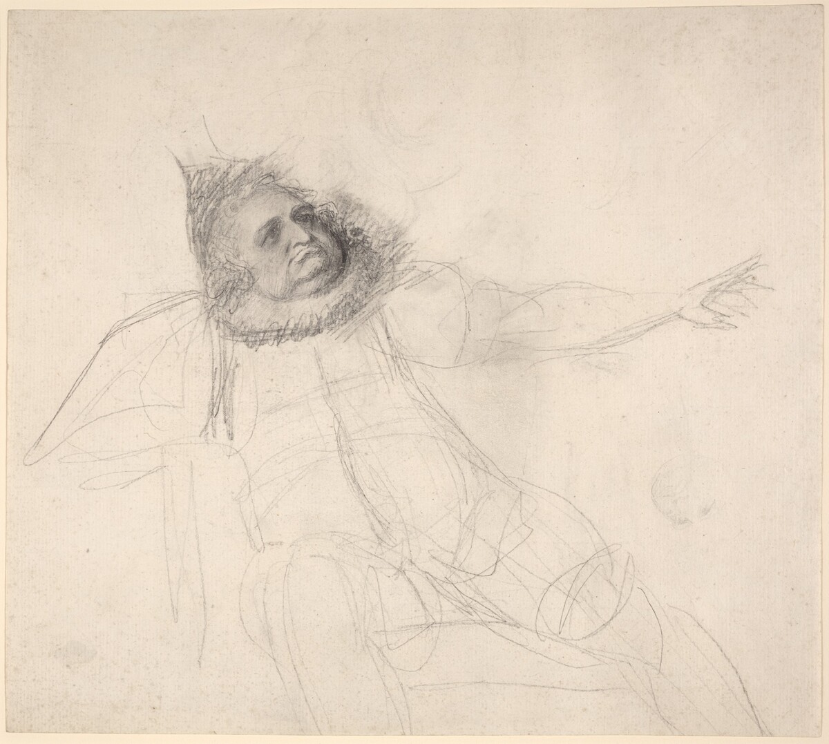 John Henderson as Falstaff