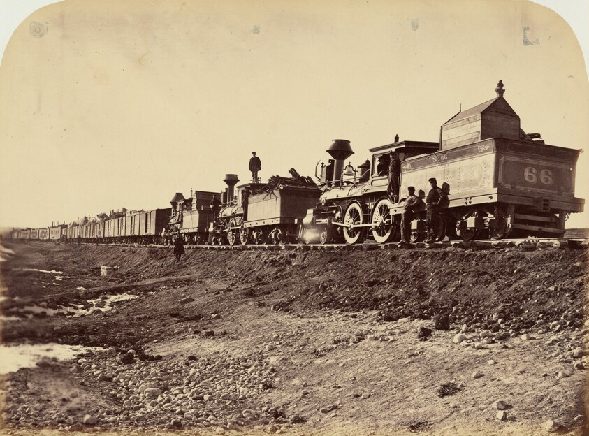 Plate 44. General Casement's Construction Train