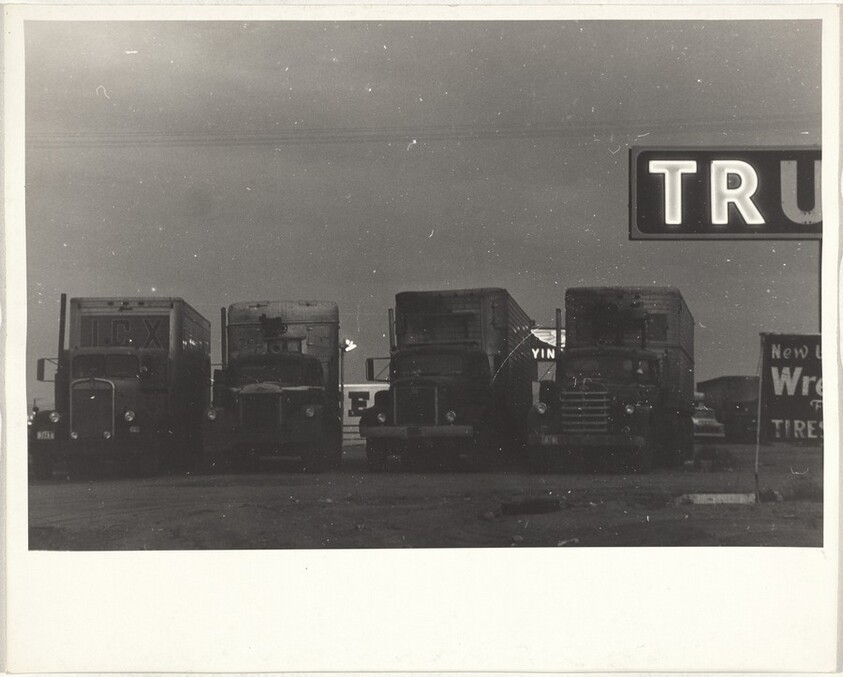 Truck stop--outside Las Vegas, Nevada