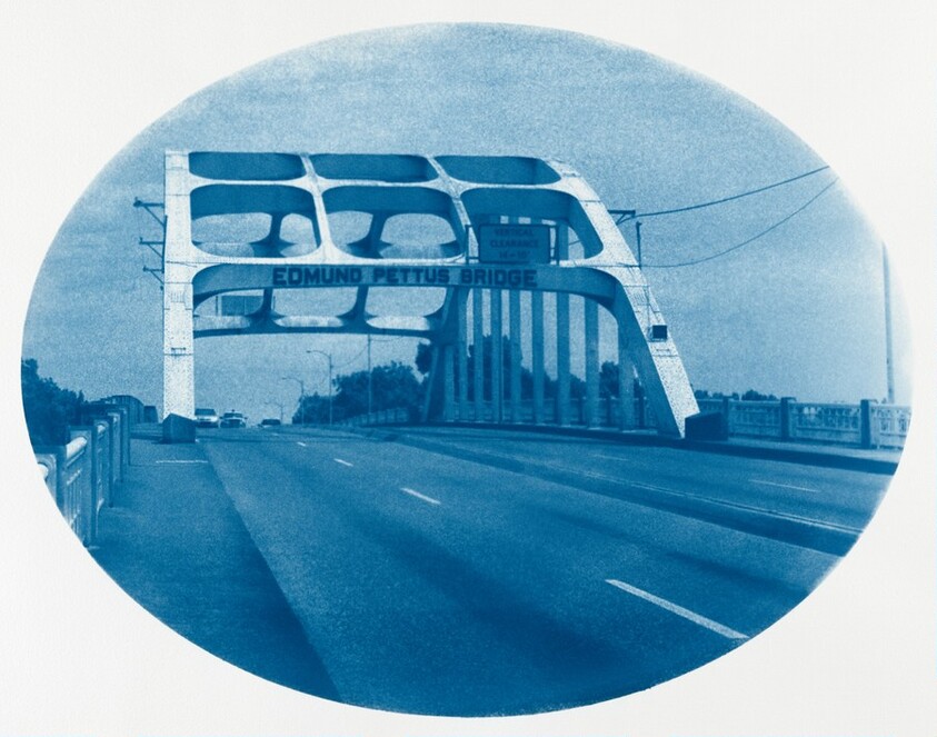 Blue Black History (Edmund Pettus Bridge)