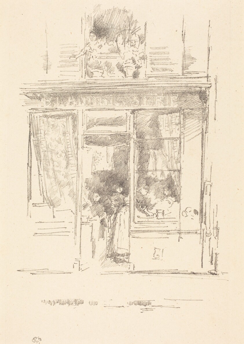 The Laundress: "La Blanchisseuse de la Place Dauphine"