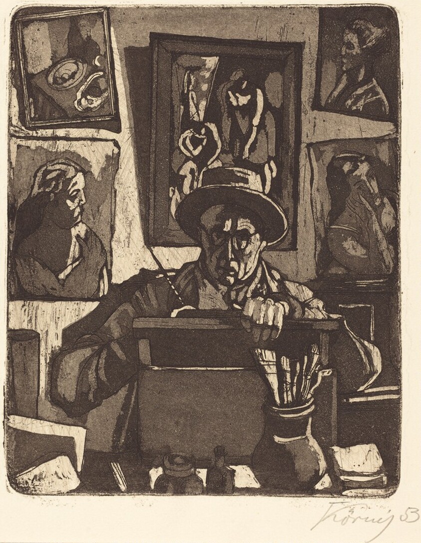 Der Radierer (The Etcher)