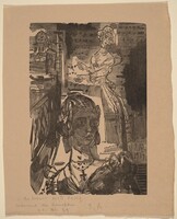 Illustration to V. Hofmannsthal, "Andreas", Imre Reiner, 1939